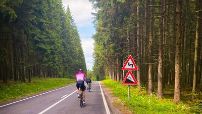 Cycling trip to the Ardennes with friends atmosphere picture