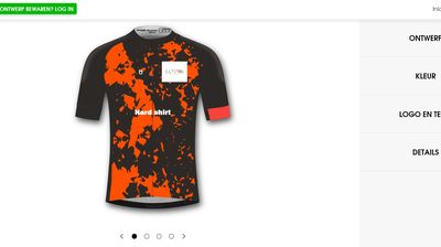 design your own cycling kit in this design module from TD Sportswear