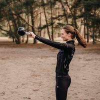 Hardloopkleding met eigen ontwerp influencer atleet bij TD