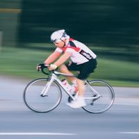 Vet verbranden wielrennen