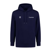 Countus Hoodie in Navy mit Logo auf der Brust für Firmenbekleidung
