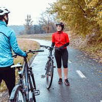 Waterproof cycling jacket