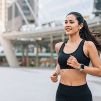 High-impact sports bra