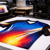 Sublimation printing in sportswear