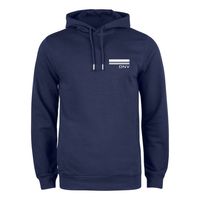 DNV Hoodie in Navy mit Logo auf der Brust für Firmenbekleidung
