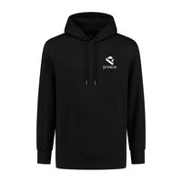 Prosus Hoodie in Schwarz mit Logo auf der Brust für Firmenbekleidung