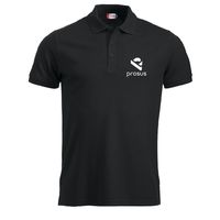 Prosus Poloshirt in Schwarz mit Logo für Firmenbekleidung