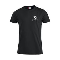 Prosus T-Shirt in Schwarz mit Logo für Firmenbekleidung